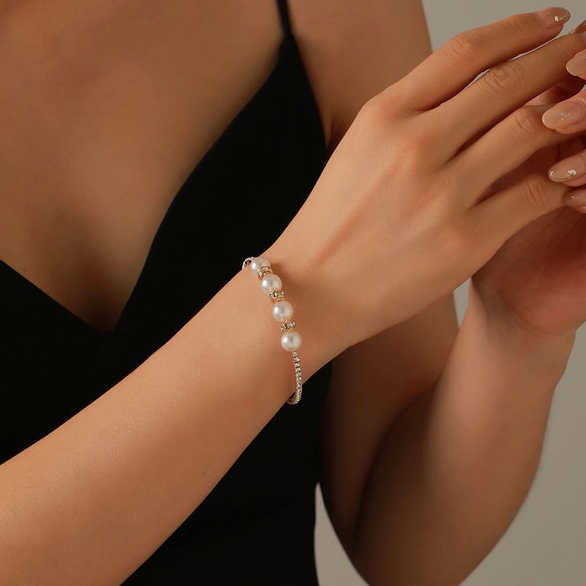 White Pearl Bracelet